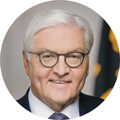 Portrait Frank Walter Steinmeier, Bundespräsident der Bundesrepublik Deutschland